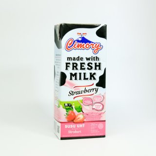 Cimory UHT Fresh Milk Strawberry 250 Ml
