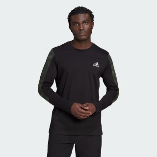 adidas Camo Print Long-Sleeve T-Shirt Baju Pria [HL6897]