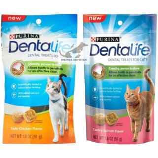 DENTALIFE Denta Life Dental Treats Chicken Salmon Cat