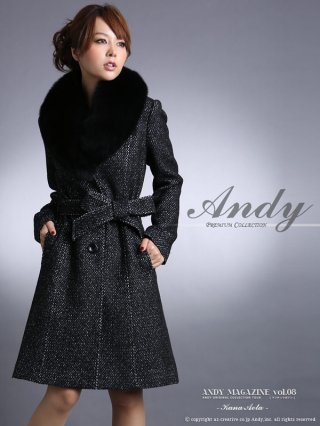 バリバリ働く彼女にはANDYのトレンチコート