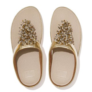 Fitflop Rumba Beaded Toe-Post Sandals