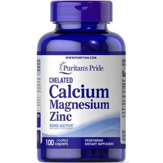 Puritan’s Pride Chelated Calcium Magnesium Zinc