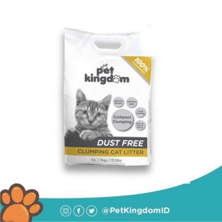 PET KINGDOM Premium Dust Free Pasir Kucing