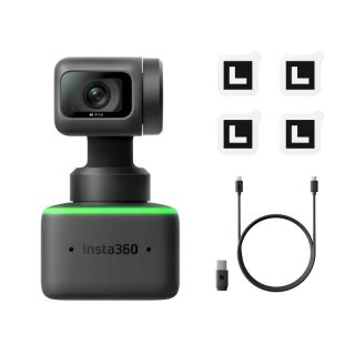 Insta360 Link 4K AI Webcam Portable PTZ UHD Web Cam 