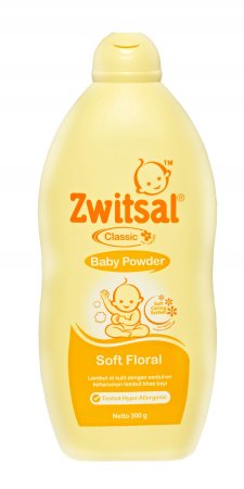 Zwitsal Baby Powder Classic Soft Floral 300G