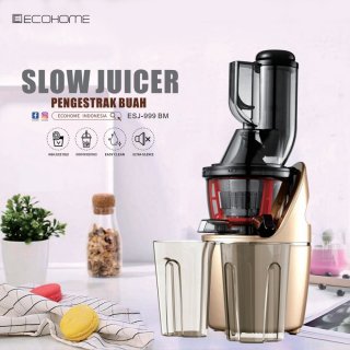 ECOHOME Slow Juicer ESJ-999 - Gold