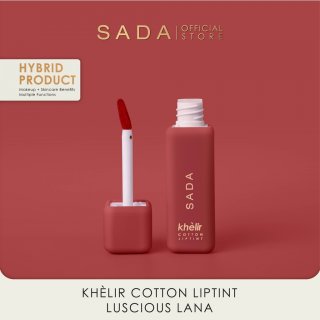 15. SADA Khelir Cotton Liptint, Kandungan Coconut Oil dan Madu yang Menutrisi Bibir Kering
