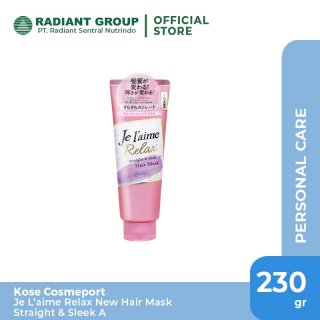 15. Kose Cosmeport - Je L'Aime Relax New Hair Mask Straight & Sleek