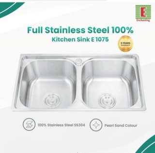 Europe Enchanting Kitchen Sink Stainless E1075