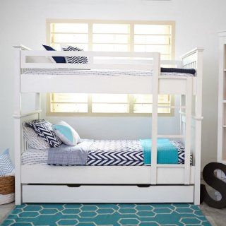 Furniture Kamar Set Minimalis Tempat Tidur Dipan Anak Tingkat Susun 3