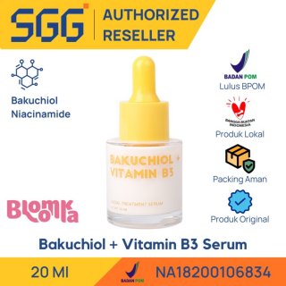 Bloomka Bakuchiol+Vitamin B3 Facial Treatment Serum