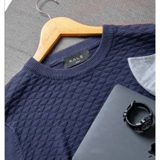 7. Kale SPENCER Sweater Premium Cotton Wool