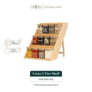 Grinn LivingCosta 3 Tier Shelf