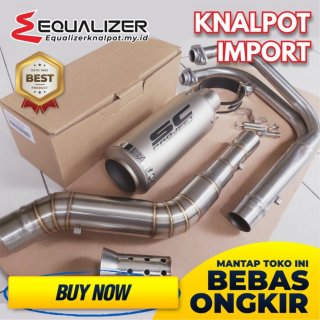 Knalpot Racing Honda Sonic Full System SC PROJECT IMPORT