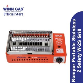 Winn Gas Kompor Gas Portable Panggangan 2S / Griller / Alat Panggang