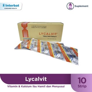 Lycalvit Vitamin & Kalsium Ibu Hamil