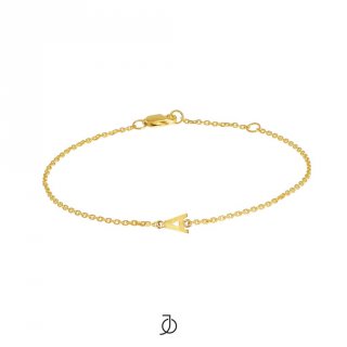 Jo AtelierMini Heart Chain Bracelet