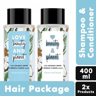 15. Love Beauty & Planet Shampoo & Conditioner Coconut Water & Mimosa Flower
