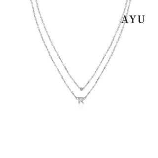 Ayu Gold Initial Chain Necklace 