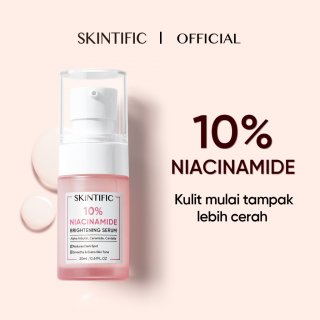 SKINTIFIC Serum Niacinamide 10% Brightening Whitening Glowing Skin Skincare