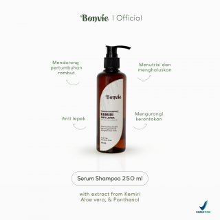 23. Bonvie Serum Shampoo Anti Lepek Kemiri 