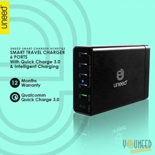 Uneed 6 Ports Smart Charger