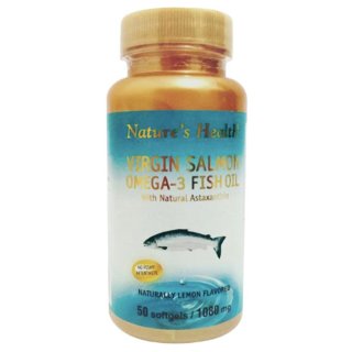 Nature’s Health Virgin Salmon Omega-3 Fish Oil