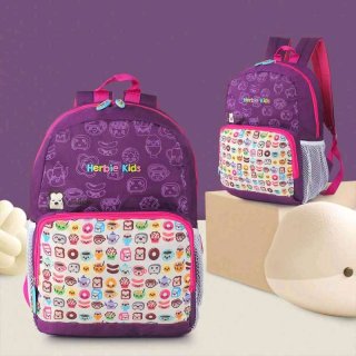 Infikids tas anak perempuan backpack tas sekolah anak 215 - purple