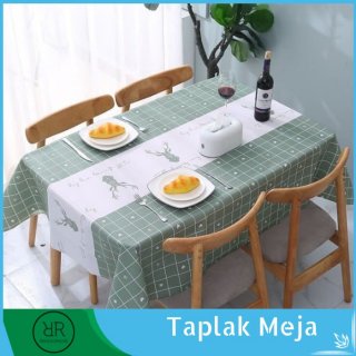 Taplak Meja Makan Ruang Tamu Anti Air Pvc 137 x 180