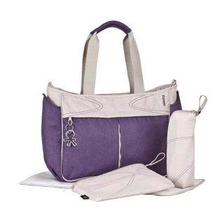 Okiedog Metro Urban Diaper Bag - Violet