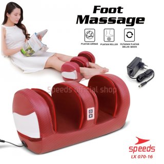 5. SPEEDS Alat Pijat Kaki Elektrik, Bantal Pijat Kaki Alat Kesehatan Portable Foot Massager 070-16