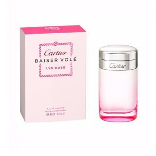 4. Cartier Baiser Vole Lys Rose EDT, Pink yang Feminin