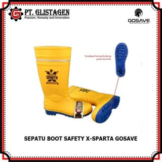 GOSAVE SPARTA Sepatu Boot Rubber Safety