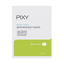 12. Pixy White Aqua Serum Sheet Mask - Revitalize