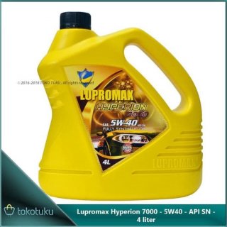 Lupromax Hyperion 7000 5W40 API SN 4 liter