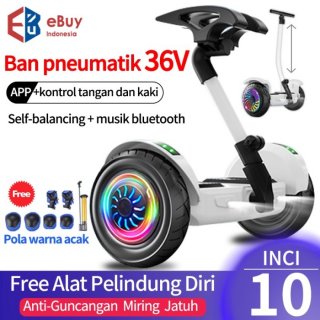 eBuy 10 Inch - Hoverboard Smart Balance Wheel with Bluetooth Speaker Scooter Electric