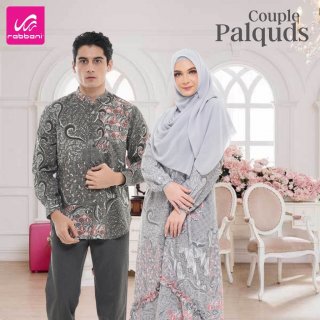 22. Rabbani - Gamis Kemko Batik Couple Set Palquds