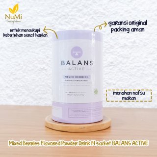 Balans Minuman Fiber dan Probiotik