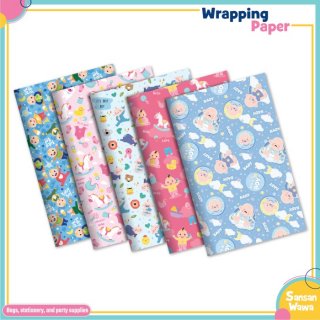 Sansan Wawa Kertas Kado - Motif Baby