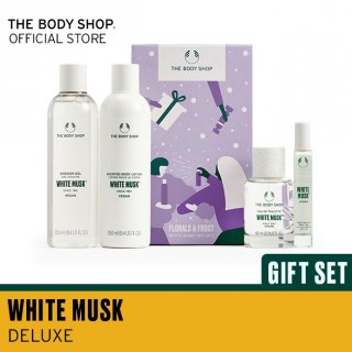 23. The Body Shop Gift Deluxe White Musk, Paket Lengkap Parfum dan Bodycare