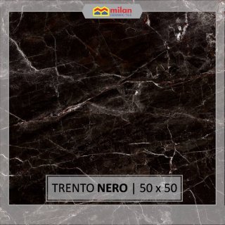MilanTiles - MILAN Trento Nero 50x50 cm