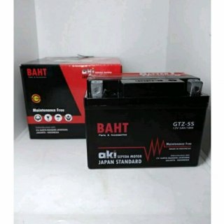 BAHT Part & Accessories Aki Sepeda MotorGTZ-5S