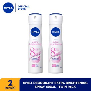 NIVEA Personal Care Deodorant Extra Brightening Spray 150ml 