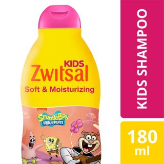 Zwitsal Kids Shampoo + Conditioner Pink Soft & Moisturizing