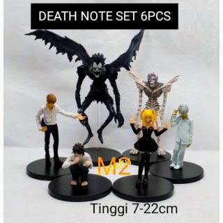 10. Action Figure Death Note set of 6pcs
