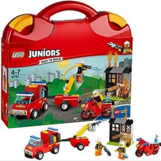 8. LEGO Junior Fire Patrol Suitcase