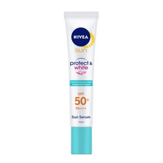 12. Nivea Sun Protect and White Super Serum SPF 50 PA+, Terlindungi Secara Maksimal dari Sinar UV