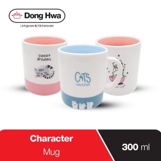 2. Dong Hwa Mug Keramik 300 ML Two Tone Classic Style
