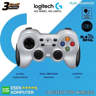 Gamepad Logitech F710 Wireless Controller | Gaming Joystick PC