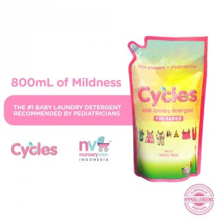 1. Cycles Baby Mild Laundry Detergent